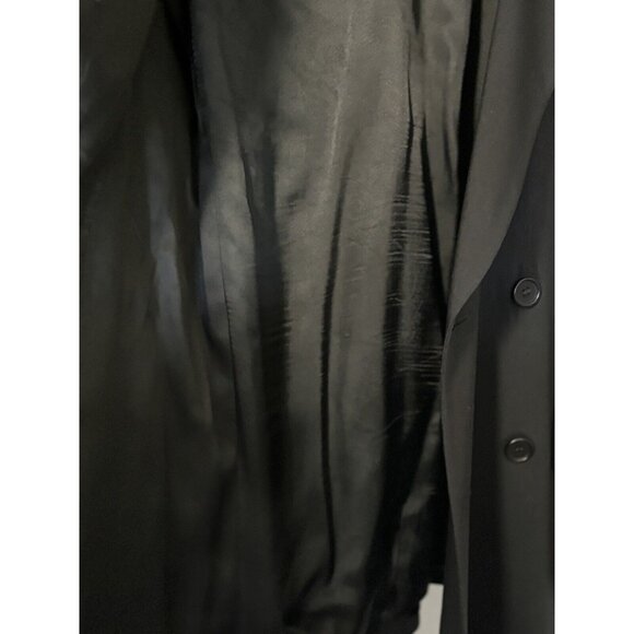 Vito Rufolo San Martino Mens Size 40L Wool Black Blazer Jacket Coat Italy - Picture 6 of 13